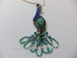 www marifetlicadi blogspot com tr miyuki tavus kusu kolyem kus kolye el yapimi taki boncuk