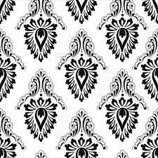 Check spelling or type a new query. Vintage Seamless Black And White Floral Pattern Vector 2526694 Vector Art At Vecteezy