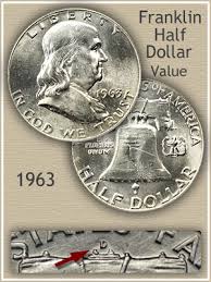 1963 franklin half dollar value discover their worth