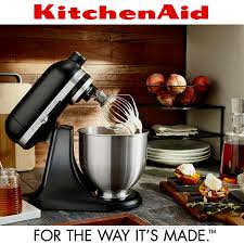 What are the top 5 features? Kitchenaid Mini Stand Mixer 3 3 L Matte Black Mix