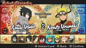 Download Naruto Shippuden Ultimate Ninja Impact Iso Game Download Free Naruto Shippuden Download Games