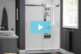 That's why frosted glass is widely used for bathroom entry doors. Glass Shower Doors Sliding Doors Pivot Doors Barn Doors Kohler Luxstone Showers