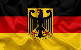 download wallpapers flag of germany german flag german coat of arms silk flag federal republic of germany besthqwallpapers com germany flag german flag german symbols