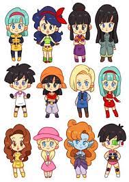 Instead, we're sticking with all of the main ladies, of which there are more than enough to fill out both. Anime Female Dragon Ball Z Characters