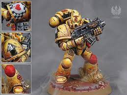 One More Lamenter Yellow Marine Minipainting Miniature Painting Marine Tabletop Games Miniatures