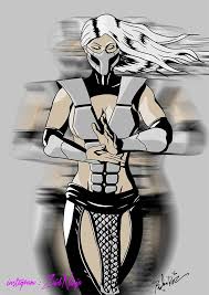 Female noob saibot fan art. Smokn Lady Smoke Rule 63 Art Mortalkombat