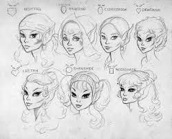 Model Sheets Drawings Art Tutorials Art