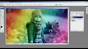 How To Create Rainbow Effect In Adobe Photoshop Cs3 Youtube