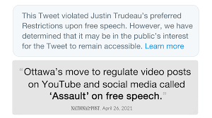 Trudeau's internet censorship bill must be stopped back to video. Conservative Party On Twitter The Liberals Bill C 10 Is An Attempt To Regulate Free Speech In Canada Sign The Petition To Stop It Https T Co 5phexhetn2 Https T Co Jwfbw6lqgc