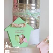 Accrochez des boites de conserve et donnez à chacune un nombre de points qui lui correspond. Boite A Dragees Nichoir Vert Mint Oiseau Rose Poudre La Fee Poudree