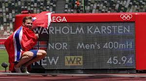 Norway superhero karsten warholm stormed to 400m hurdles gold in one of the most breathtaking races ever. E2io9gu38vagdm