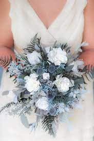 Wedding bouquets wedding flowers wedding day bunch of flowers dried flowers dried lavender wedding rose buds potpourri deep blue. Dusty Blue Steele Blue Slate Blue Bouquet Dried Flowers Etsy Blue Wedding Flowers Blue Wedding Bouquet White Wedding Bouquets