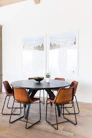 Breathtaking Modern Mountain Home In Utah With Luxe Details Minimalist Dining Room Dining Room Design Dining Room Inspiration
