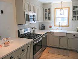 No matter your kitchen style or the shade of gray cabinetry you choose, a white countertop will not clash with your gray kitchen cabinets. Pin On Home
