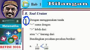 Jadi tak masalah jika daging qurban disimpan lebih dari tiga hari, bahkan mungkin banyak yang belum diolah dan masih tersimpan di freezer. Bilangan Pecahan Matematika Kelas 7 Bse Kurikulum 2013 Revisi 2016 Lat 1 4 U No 01 Membandingka Youtube