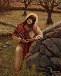 Thy Will Be Done By Nellie Edwards Jesus Christ Art Catholic Art Jesus Jesus Art