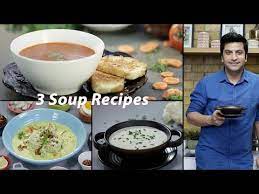 1198 Simple Homemade Tomato Soup Cauliflower Soup Burmese Khow Suey Kunal Kapur Recipe Veg Soup Yout Veg Soup Tomato Soup Homemade Cauliflower Soup