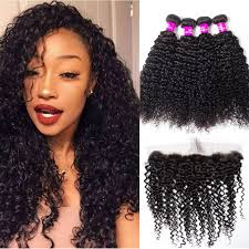 Deep Wave Human Hair 4 Bundles With 13x4 HD Lace Frontal