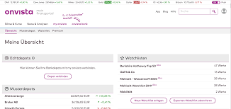 Erfahrungen mit der onvista bank (198). Jetzt Neu Echte Wertpapierdepots In Ihren My Onvista Account Einbinden