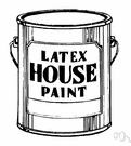 Latex Paint Definition Of Latex Paint By The Free Dictionary