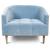 Living Room Light Blue Sofa