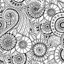 Find over 100+ of the best free flower pattern images. Seamless Asian Ethnic Floral Retro Doodle Black And White Background Royalty Free Cliparts Vectors And Stock Illustration Image 46693452