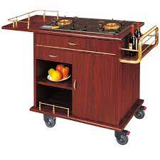 Crosley furniture crosley alexandria stainless steel top portable kitchen island, white. China Portable Cooking Table Hotel Service Trolley Mini Kitchen Hc 36 China Hotel Trolley Carts Carrier Cooking Cart Trolley