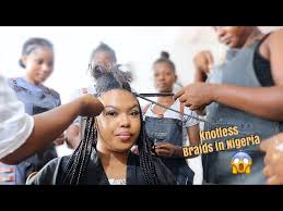 Quality, affordable women's hairstyles and men's haircuts from hairstyle ideas and product tips to the latest looks and hair trends, get the advice and information you need before heading to the salon. I Had 6 People Braid My Hair In Nigeria Knotless Braids Youtube