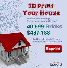 How Much Would It Cost To 3d Print Your House 3d Printed House 3d Printing Print