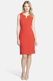 Hugo Boss Boss Daladi Sleeveless Sheath Dress In Hibiscus Red Debuted May 2017 Long Dresses Casual Maxi Hugo Boss Dress Maxi Dress Size 10