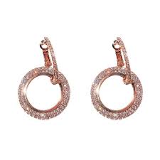 Try a design that holds the. Ustyle 1 Pair Big Round Hoop Earrings Rhinestone Crystal Circle Earrings Women Girls Party Jewelry Gift Walmart Canada