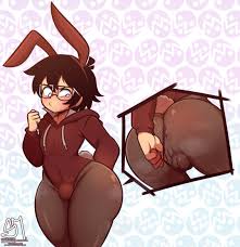 semifemboi (semidraws), semidraws, 1boy, bunnysuit, femboy - Rule 34 XYZ