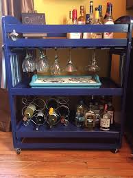 Repurposed Changing Table To Wine Cart Changing Table Repurpose Baby Changing Table Repurposed Furniture