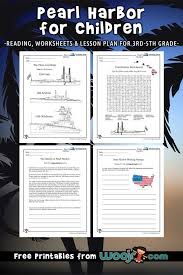 Pearl Harbor For Kids Lesson Plan And Worksheets Woo Jr Kids Activities Pearl Harbor Free Writing Prompts Lessons For Kids