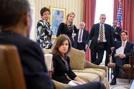 Barack obama is the 44th president of the united states, born in hawaii and primarily raised by just his mother. Meet The Obama White House S Smurfettes Time