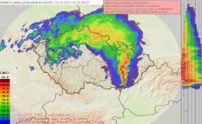 Jedním z nástrojů aktuálně využívaných při prognóze vývoje počasí a srážek je meteorologický radiolokátor (dále jen meteoradar). Silne Boure Na Studene Fronte 11 A 12 6 2018 Bourky Aktuality O Pocasi Pocasicz Cz