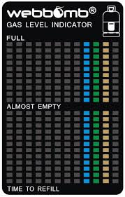 Gasflaschen gehören zu den gütern, die wegen ihres hohen gefahrenpotentials strengen auflagen unterliegen. Webbomb Gasstand Anzeiger Magnet Gasflaschen Gli Real De