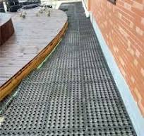 Cellule de drainage de jardin en plastique pour toiture ...