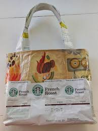 Check spelling or type a new query. For A While Now I Ve Been Saving The Packaging From My Starbucks Coffee Beans I Buy Coffee At Costco I Coffee Bag Crafts Recycled Coffee Bags Upcycle Plastic