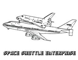 Then you are in the right place! Enterprise Space Shuttle On Tandem Flight Coloring Page Kids Play Color