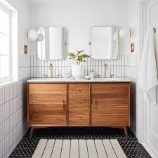 5% coupon applied at checkout save 5% with coupon. Mid Century Double Bathroom Vanity 63 Acorn