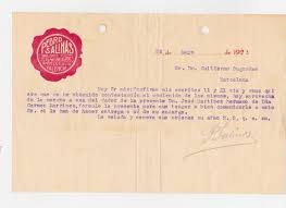 Tenho um documento que prova o desvio de verbas que o. Carta Comercial Pedro Salinas Comisiones Y Representaciones Valencia 1923 Coleccionismo Papel Documentos Cartas Comerciales Manuscript Nbsp Nbsp Paper Nbsp Collectible El Saber Si Ocupa Lugar
