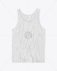 Download Melange Tank Top Mockup Half Side View In Apparel Mockups On Yellow Images Object Mockups