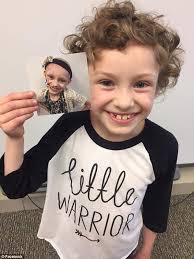 Some of the chords are off. First Grader Shares Photos After She Beat Stage 4 Cancer Daily Mail Online