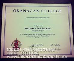 Where To Buy Fake Okanagan College Certificate Fake Diplomas College Fake Degree Transcripts Fakecertificatemall Com Diploma Business Administration College