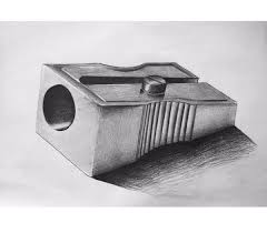 Howard lee is blurring the line between reality and illusion with his hyperrealistic drawings of everyday objects. Sharpener On Behance Object Drawing Pencil Drawings Object Drawings