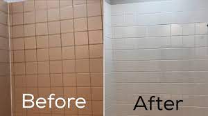 Maybe you would like to learn more about one of these? Refinishing Ceramic Tile In My Bathroom Before And After Youtube