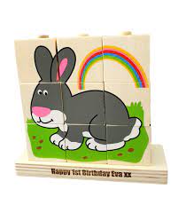 The colors and personalised touch of our wooden kids puzzles make them fun, interesting and a beautiful. Personalised Wooden Puzzle Wooden Blocks Cube Puzzle Toddler Wooden Puzzles For 1 Year Old Hoolaroo