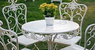 How To Update Patio Furniture With Paint And Stain Patio Furniture Makeover Wrought Iron Patio Furniture Iron Patio Furniture