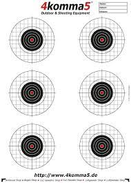 Schießscheiben oder auch zielscheiben sind von schützen verwendete ziele. Zielscheiben Zum Ausdrucken Fur Luftgewehr Und Luftpistole